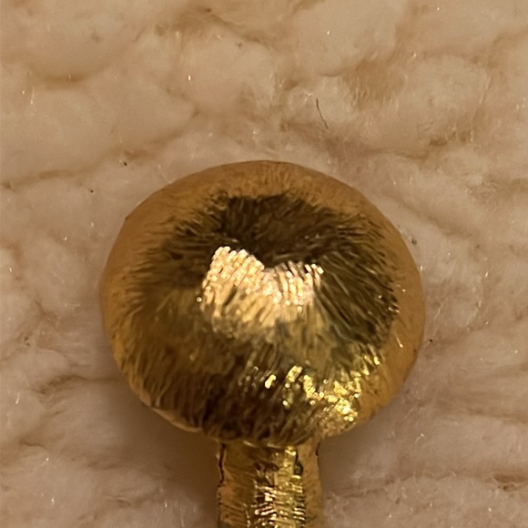 Van’s Authentic Mushroom Gold Color Pendant Charm Brooch Pin - Picture 13 of 17